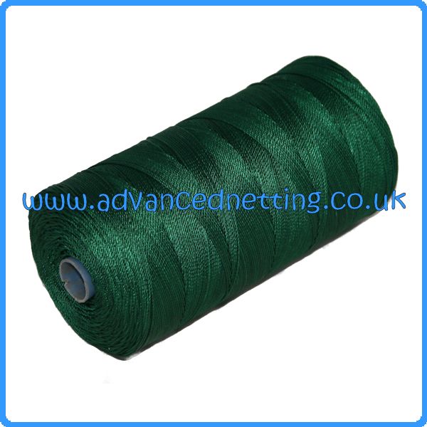 210/18 (6z) Green Twisted Nylon (500g Spools) - Click Image to Close